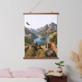 Coffee With a View 吊り下げ型タペストリー (寝室)