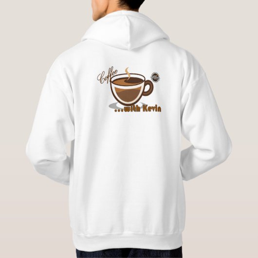 Coffee with Kevin Logo Hoodie パーカ (裏面)
