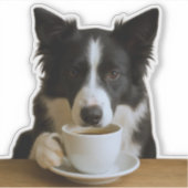 Coffee with the Collie シール (正面)