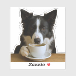 Coffee with the Collie シール