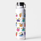 Coffee with Toucans ウォーターボトル (背面)