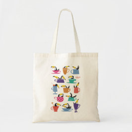 Coffee with Toucans トートバッグ