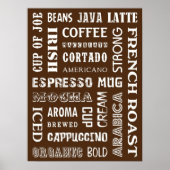 COFFEE WORDS ポスター (正面)