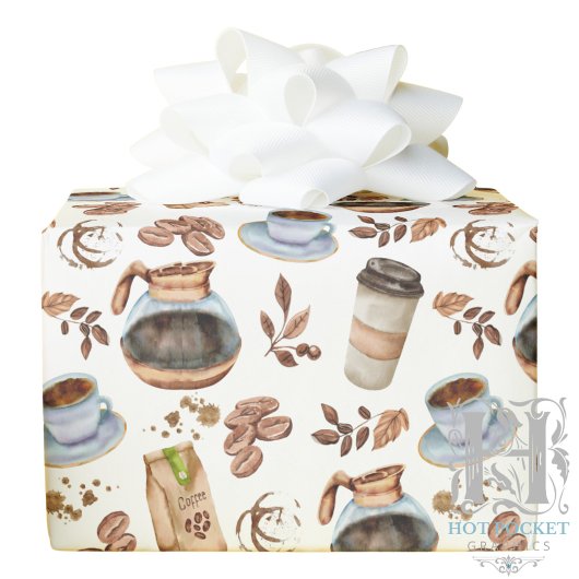 Coffee Wrapping Paper ラッピングペーパー