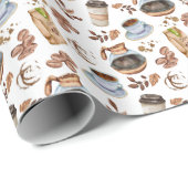 Coffee Wrapping Paper ラッピングペーパー (ロールコーナー)