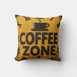 Coffee Zone Rustic Bar Farmhouse Kitchen Decor クッション