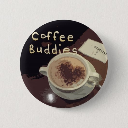 coffeebuddies_2 缶バッジ (正面)