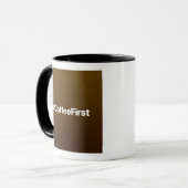 #CoffeeFirst Facebookの状態 マグカップ (正面左)