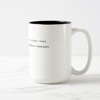 CoffeeMug PHPのクラス ツートーンマグカップ