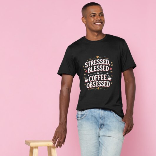 Coffeened Shirt -おもしろい取り賛美付け引用文 Tシャツ