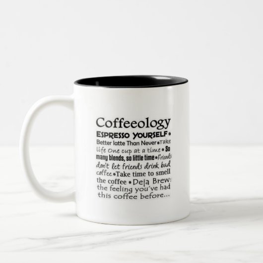 Coffeeology ツートーンマグカップ (左)