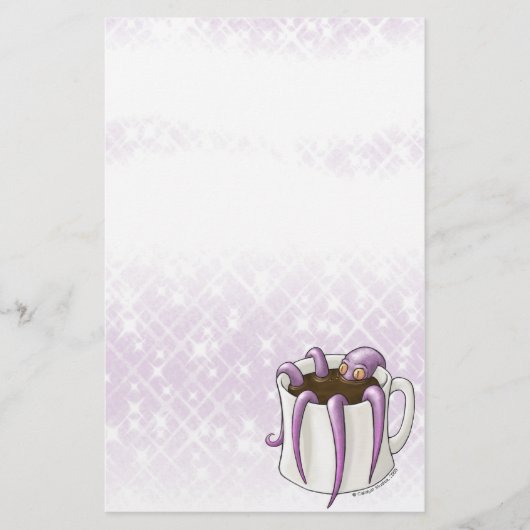 Coffeepusの文房具 便箋 (正面)