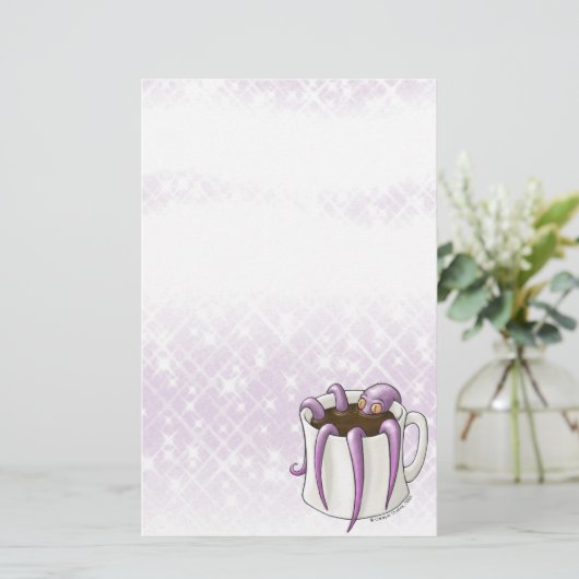 Coffeepusの文房具 便箋 (スタンド正面)