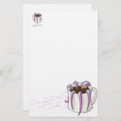 Coffeepus OMGの文房具 便箋 (正面/裏面)