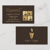 Coffeeshopの名刺 名刺 (正面/裏面)