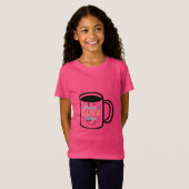 coffeeTシャツで愛犬を愛する平和 Tシャツ (正面フル)