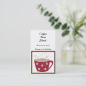 CoffeeTheme名刺 名刺 (スタンド正面)