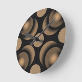 COFFEEtime acrylic wall clock ラウンド壁時計 (傾斜)