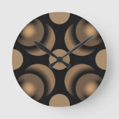 COFFEEtime acrylic wall clock  ラウンド壁時計 (正面)