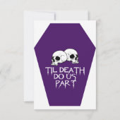 Coffinアイボリー(Indigo) RSVPカード (裏面)