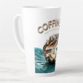 Coffin Bay Oysters Souvenir Coffee Mug カフェラテマグ (左アングル)