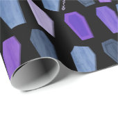 Coffinz -紫色 ラッピングペーパー (ロールコーナー)