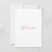 Cogカルチャー感謝していユー/ノートカード サンキューカード (裏面)