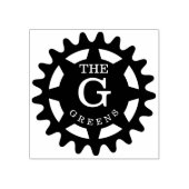 Cogゴムモノグラムのスタンプ ラバースタンプ (インプリント)