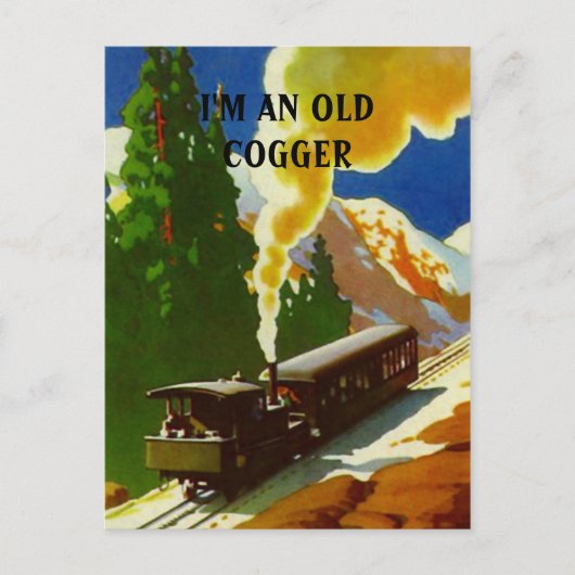 COG鉄道はがきラックEZ2カスタマイズ  ポストカード (正面)