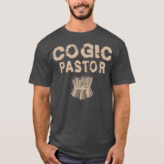 COGIC教会牧師キリスト教信仰 Tシャツ (正面)