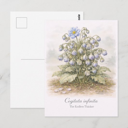 Cogitata infinita - The Endless Thinker Botanical ポストカード (正面/裏面)