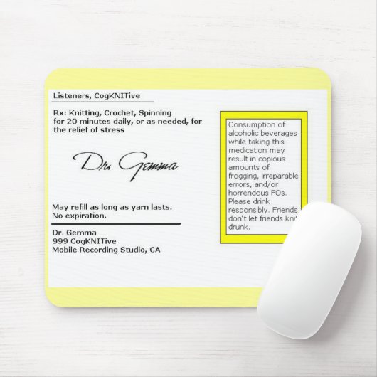 CogKNITive RX マウスパッド (マウス)