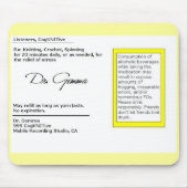 CogKNITive RX マウスパッド (正面)