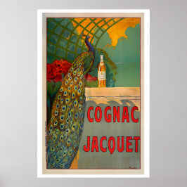 Cognac Jacquet Vintage Food&Drink Poster ポスター