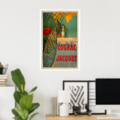 Cognac Jacquet Vintage Food&Drink Poster ポスター (ホームオフィス)