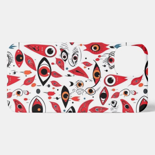 Cognouza Eyes of 9 Phone Case iPhoneケース (裏面横)
