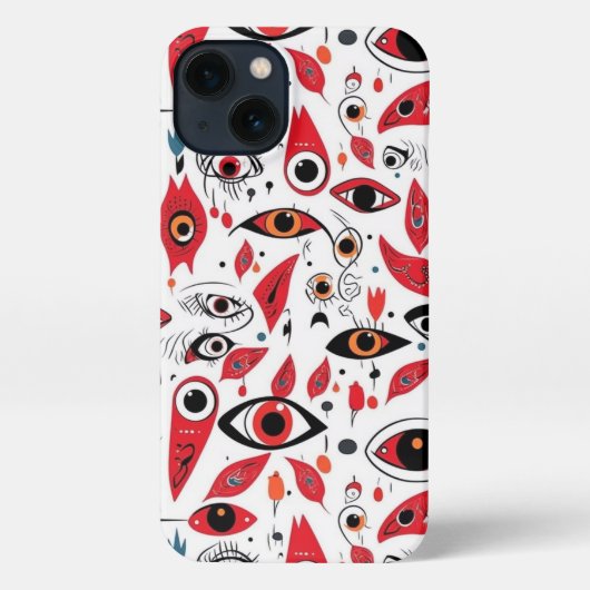 Cognouza Eyes of 9 Phone Case iPhoneケース (裏面)