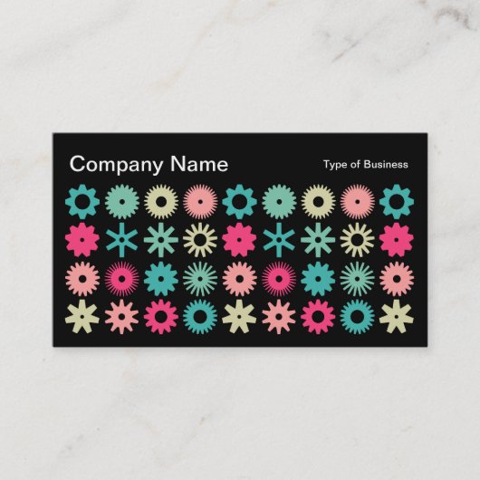 Cogs – カラー01 名刺 (正面)