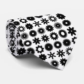 Cogs – 黒オン白 ネクタイ (ロール)