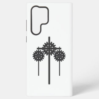Cogs and crosses Samsung phone case Galaxy S22 Ultraケース