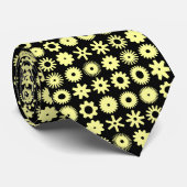 Cogs - Chalk on Black ネクタイ (ロール)