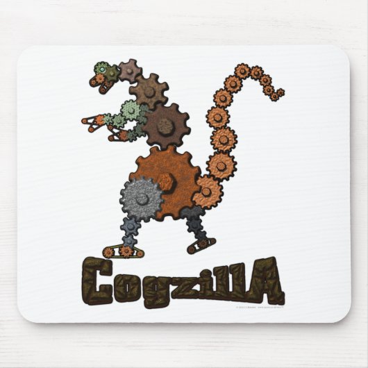 CogzillA マウスパッド (正面)