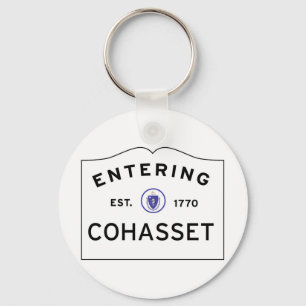 COHASSET MASSUETTS通り符号の入力 キーホルダー