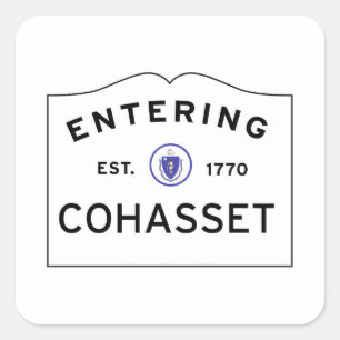 COHASSET MASSUETTS通り符号の入力 スクエアシール