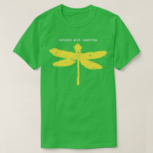 CoheredとCambria Dragonfly TShirtTShirt Tシャツ (デザイン正面)