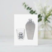 CohifenFlaskShotGlass070109 ポストカード (スタンド正面)
