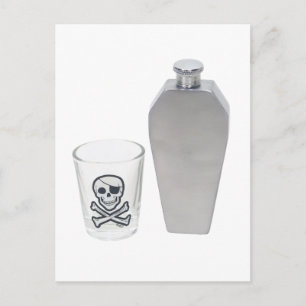 CohifenFlaskShotGlass070109 ポストカード