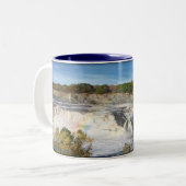 Cohoesの滝 ツートーンマグカップ (正面左)