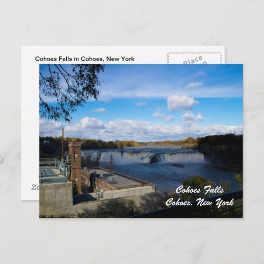 Cohoes秋カスタマイズ可能はがき ポストカード (正面/裏面)