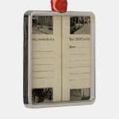 Cohoes、NY メタルオーナメント (右)